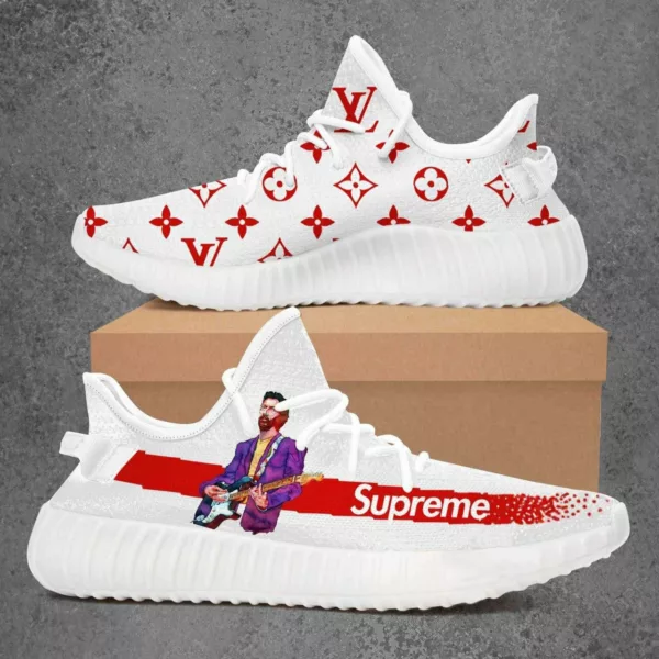 Louis Vuitton Supreme Eric Clapton Luxury Brand Premium Yeezy Sneaker