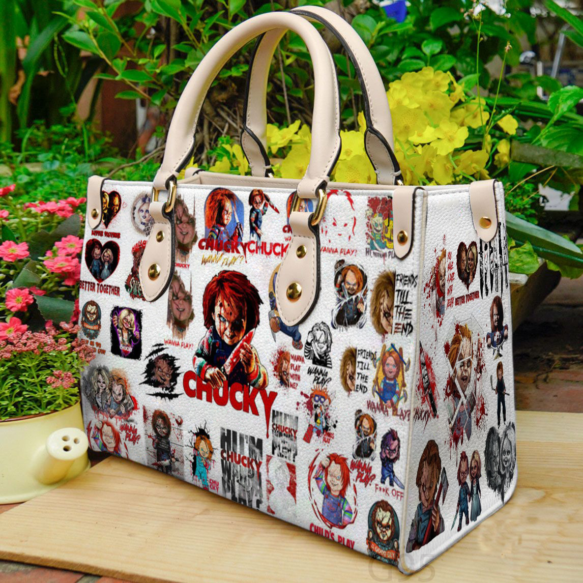 Chucky Women Leather Hand Bag