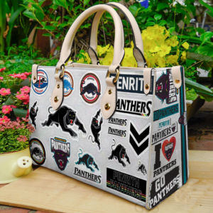 Penrith Panthers Women Leather Hand Bag