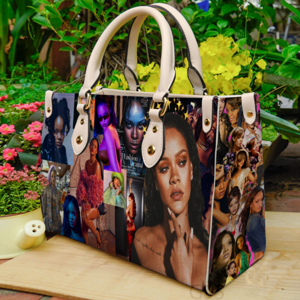 Rihanna Lover Women Leather Hand Bag