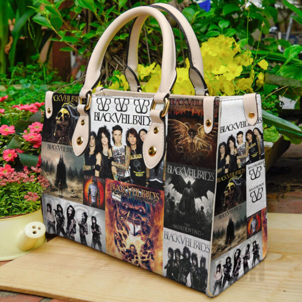 Black Veil Brides Women Leather Hand Bag