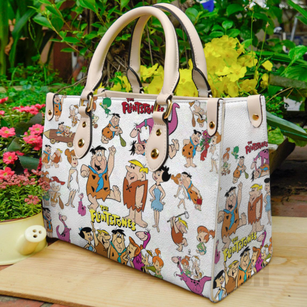 The Flintstones Women Leather Hand Bag