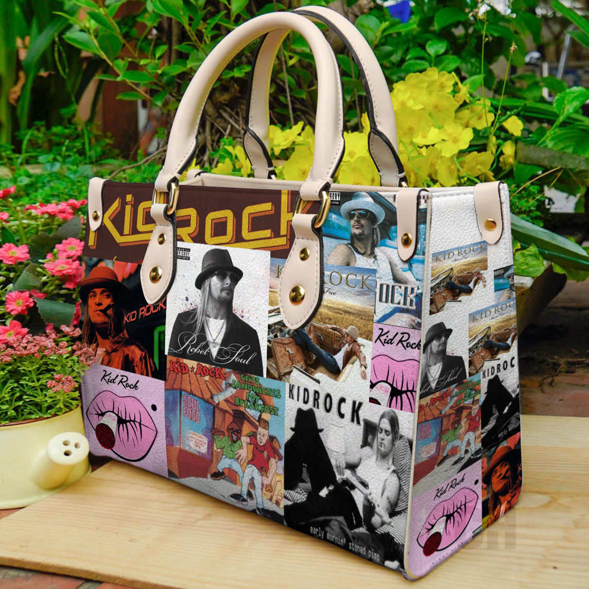 Kid Rock Women Leather Hand Bag