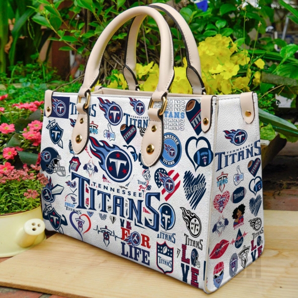 Tennessee Titans Lover Women Leather Hand Bag