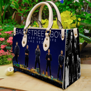 Backstreet Boys 1 Women Leather Hand Bag