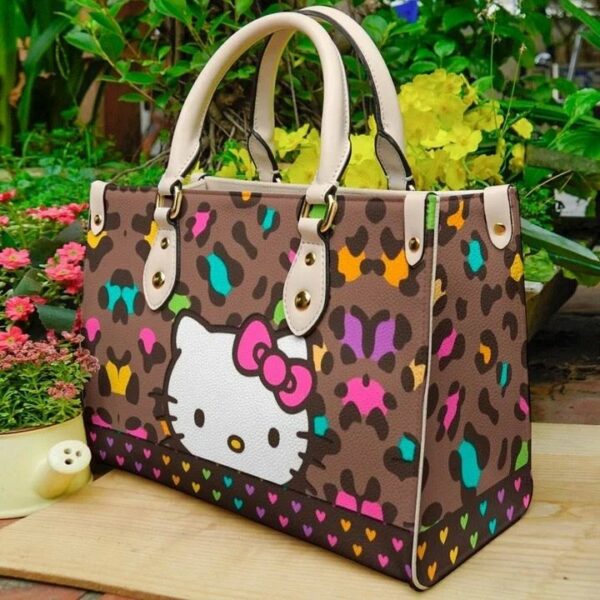 Hello Kitty 1g Women Leather Hand Bag