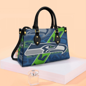 Seattle Seahawks Women Leather Hand Bag