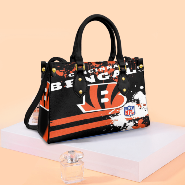 Cincinnati Bengals 1g Women Leather Hand Bag