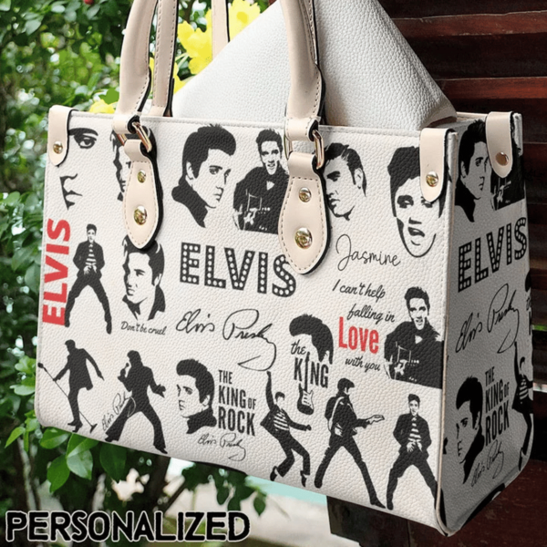 Elvis Presley Lover Women Leather Hand Bag