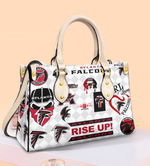 Atlanta Falcons Women Leather Hand Bag