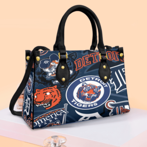 Detroit Tigers 1 Women Leather Hand Bag