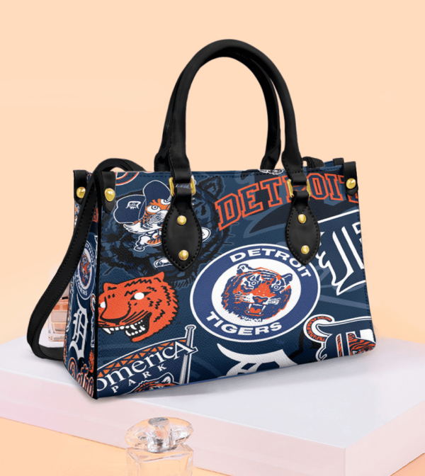 Detroit Tigers 1 Women Leather Hand Bag