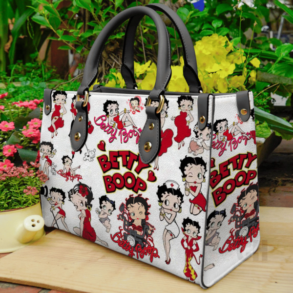 Betty Boop Women Leather Hand Bag