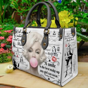 Marilyn Monroe 2 Women Leather Hand Bag