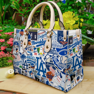 Los Angeles Dodgers Women Leather Hand Bag