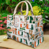 Miami Hurricanes Women Leather Hand Bag