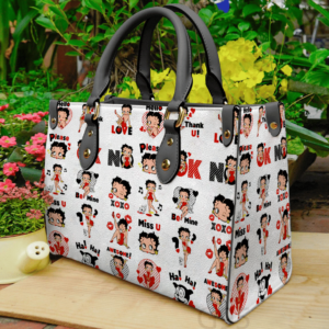 Betty Boop Women Leather Hand Bag