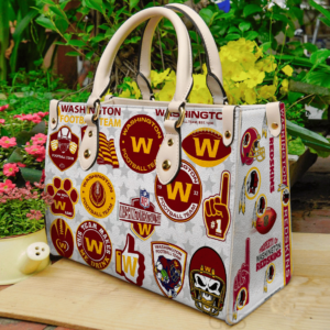 Washington Redskins Women Leather Hand Bag