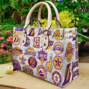 Los Angeles Lakers Women Leather Hand Bag