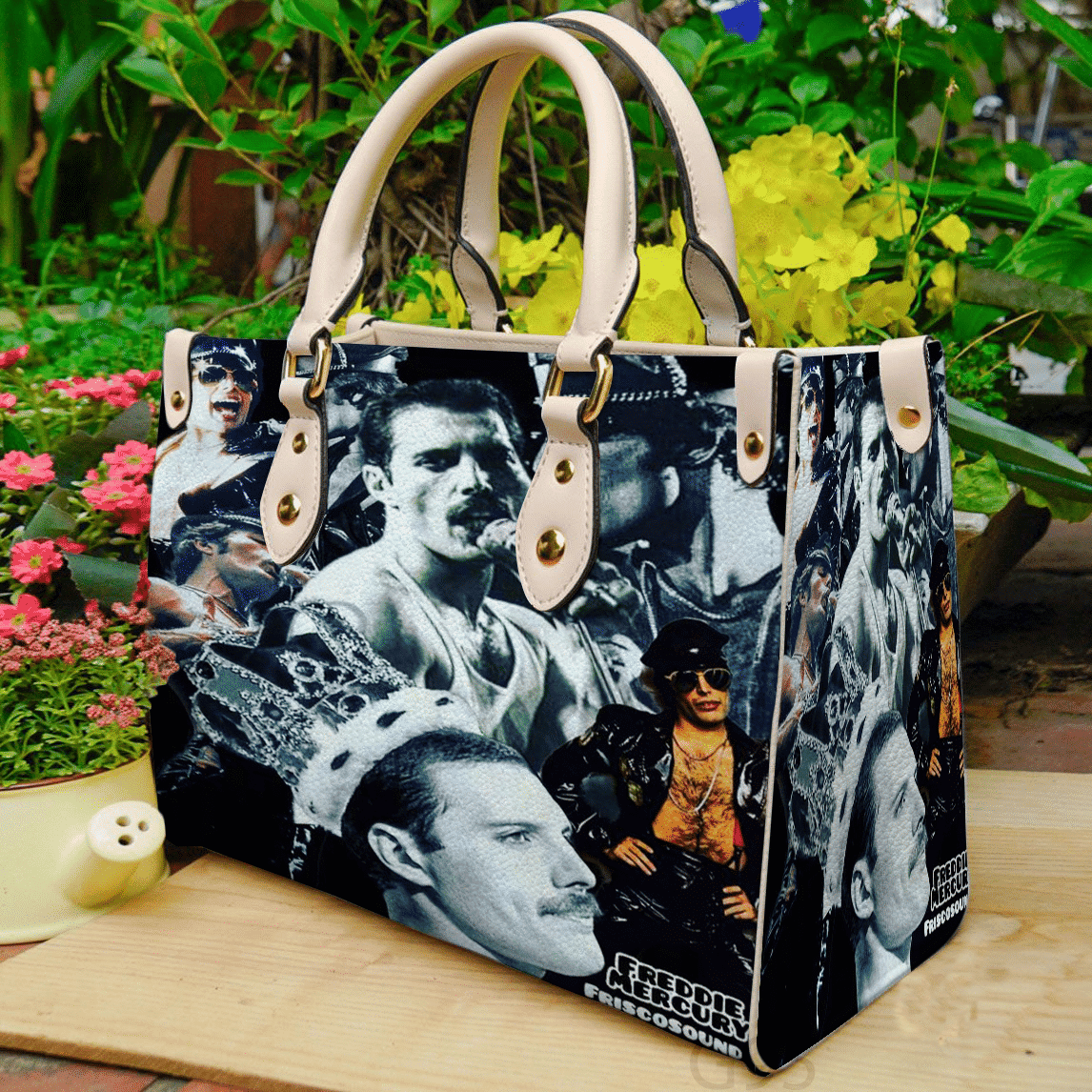 Freddie Mercury 6 Women Leather Hand Bag