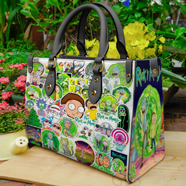 Rick and Morty Women Leather Hand Bag