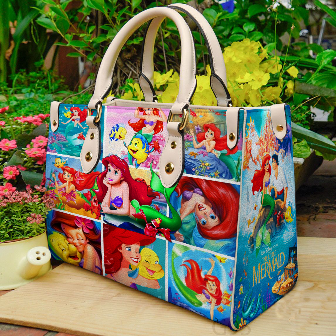 The Little Mermaid 1 Women Leather Hand Bag