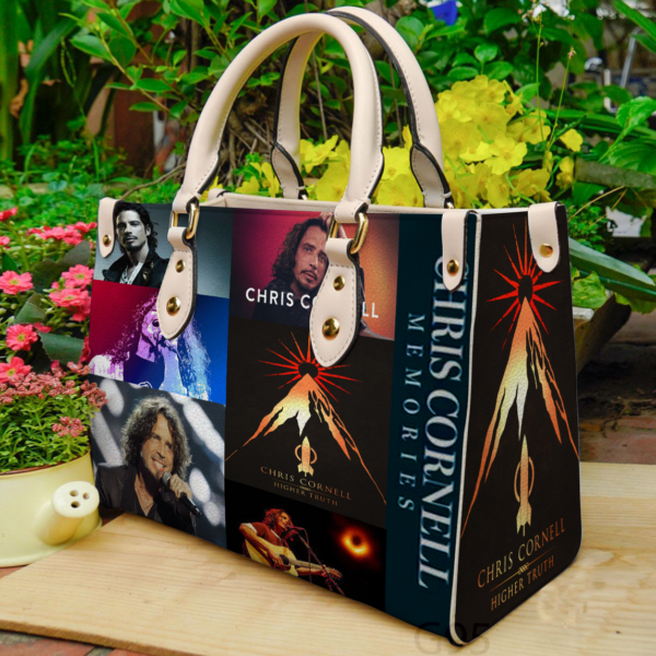 Chris Cornell Women Leather Hand Bag