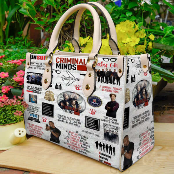 Criminal Minds Lover Women Leather Hand Bag