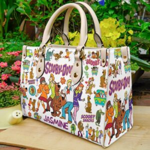 Scooby-Doo show Women Leather Hand Bag