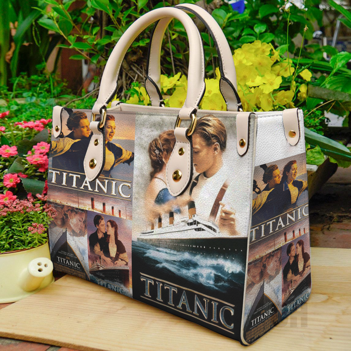 Titanic Women Leather Hand Bag