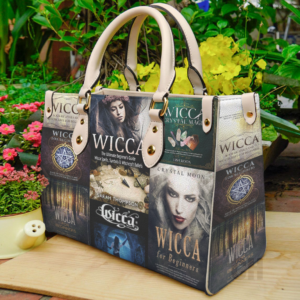 Wicca for Beginners Women Leather Hand Bag