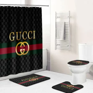 Gucci Bathroom Set Home Decor Luxury Fashion Brand Hypebeast Bath Mat