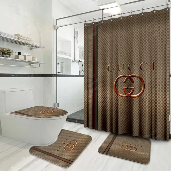 Gucci Bathroom Set Bath Mat Home Decor Hypebeast Luxury Fashion Brand