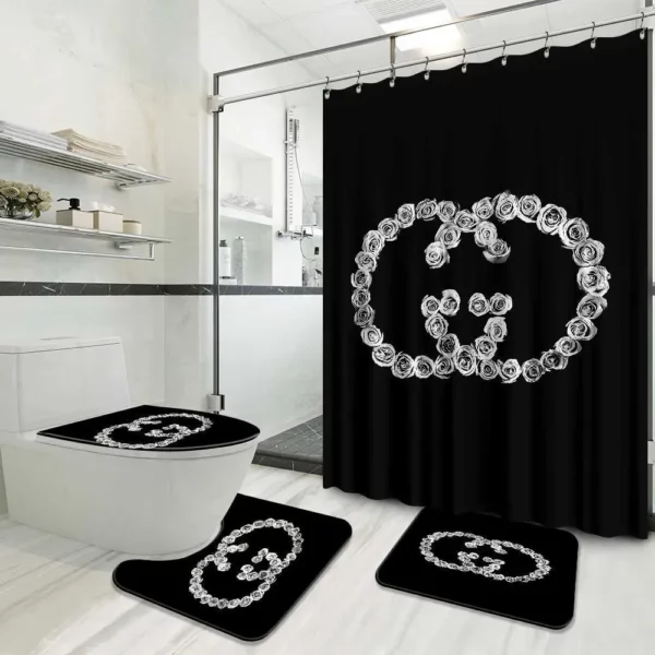 Gucci Bathroom Set Luxury Fashion Brand Home Decor Bath Mat Hypebeast