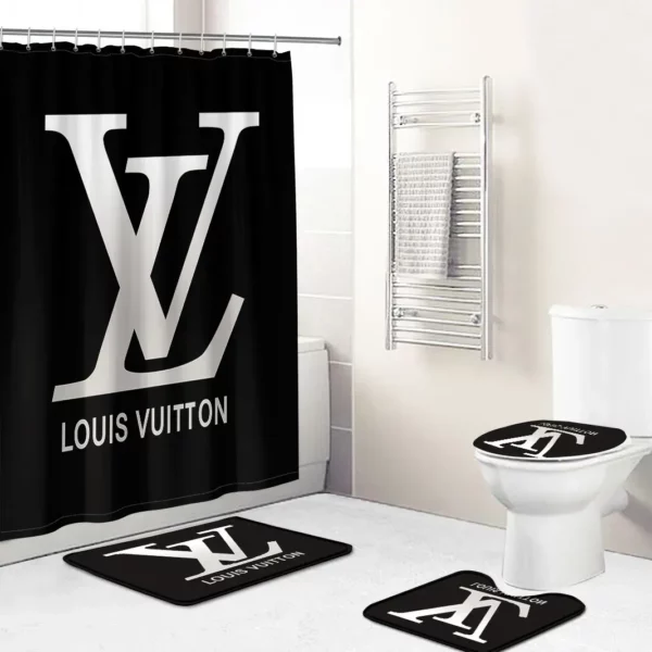 Louis Vuitton Bathroom Set Bath Mat Hypebeast Luxury Fashion Brand Home Decor