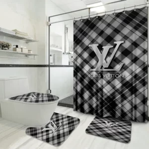 Louis Vuitton Bathroom Set Home Decor Luxury Fashion Brand Hypebeast Bath Mat