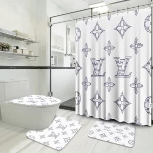 Louis Vuitton Bathroom Set Home Decor Luxury Fashion Brand Hypebeast Bath Mat