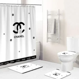 Chanel Bathroom Set Hypebeast Luxury Fashion Brand Home Decor Bath Mat