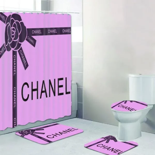 Chanel Bathroom Set Luxury Fashion Brand Home Decor Hypebeast Bath Mat