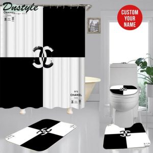 Chanel Bathroom Set Luxury Fashion Brand Bath Mat Hypebeast Home Decor