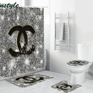 Chanel Bathroom Set Luxury Fashion Brand Bath Mat Home Decor Hypebeast