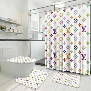 Louis Vuitton Lv Louis Vuitton Bathroom Set Bath Mat Hypebeast Luxury Fashion Brand Home Decor