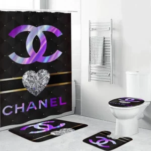 Chanel Bathroom Set Bath Mat Hypebeast Home Decor Luxury Fashion Brand