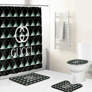 Gucci Bathroom Set Home Decor Bath Mat Luxury Fashion Brand Hypebeast