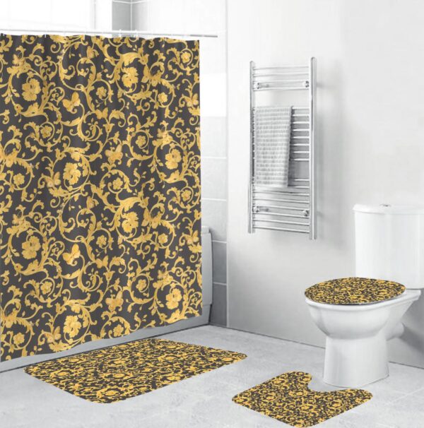 Gianni Versace Royal Bathroom Set Home Decor Hypebeast Luxury Fashion Brand Bath Mat