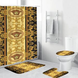 Gianni Versace Royal Bathroom Set Luxury Fashion Brand Bath Mat Home Decor Hypebeast