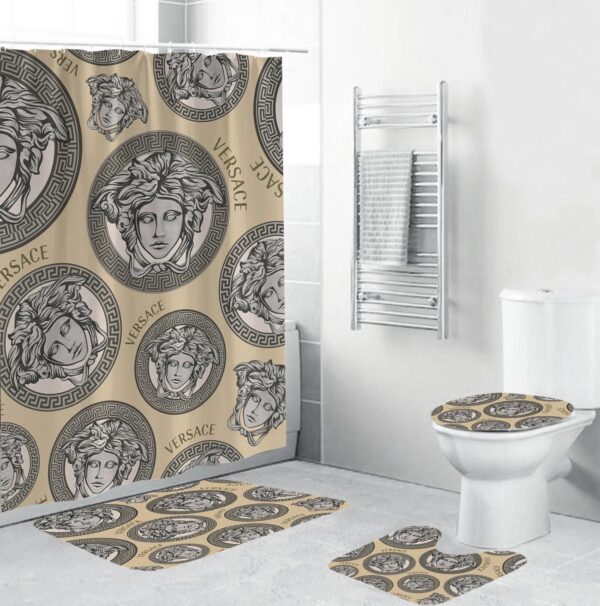 Gianni Versace Bathroom Set Hypebeast Home Decor Bath Mat Luxury Fashion Brand