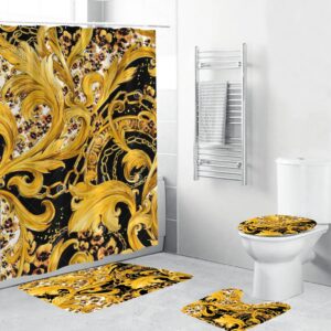 Gianni Versace Baroque Bathroom Set Hypebeast Home Decor Bath Mat Luxury Fashion Brand