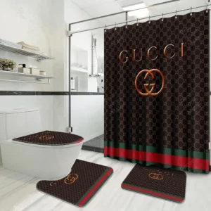 Gucci Bathroom Set Hypebeast Luxury Fashion Brand Bath Mat Home Decor