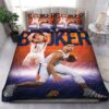 Devin Booker Phoenix Suns Nba 89 Logo Type 1145 Bedding Sets Sporty Bedroom Home Decor